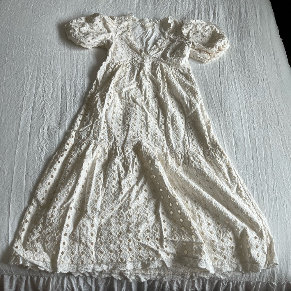 Just Me size S never worn white dress